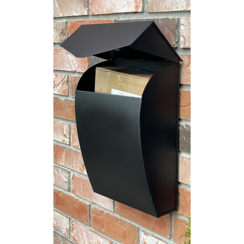 NACH Bradley Steel Wall Mounted Mailbox & Reviews Wayfair